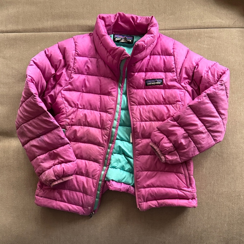 Patagonia Purple Down Sweater Jacket - XS, 5-6T